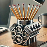V8 Engine Cylinder Pen Holde